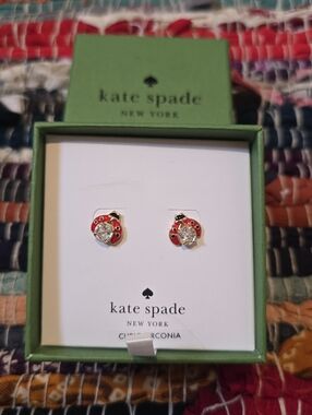 Kate Spade Ladybugs Earrings Stud Earrings
